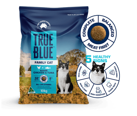 True Blue Cat Food 10kg - Chicken & Tuna