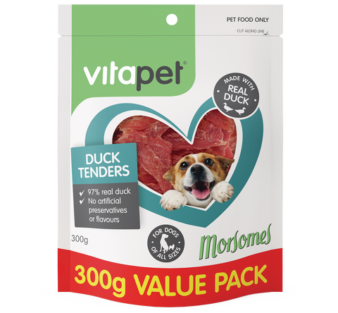 VitaPet Duck Tenders Dog Treats 300g