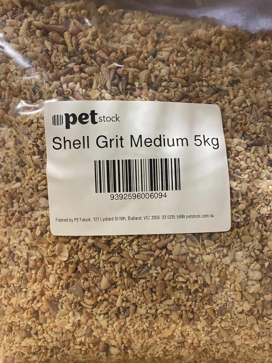 Shell Grit - 1.9kg & 5kg – Petstock Country Brindabella