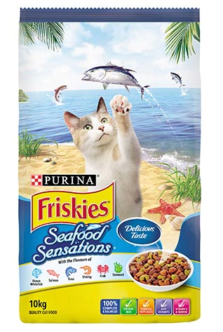 Friskies - Seafood Sensations 2.5kg & 10kg