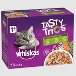 Whiskas - Adult 1+ Tasty Trios 12x85g