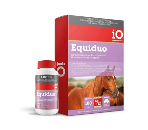 iO Equiduo - Liquid Tapewormer
