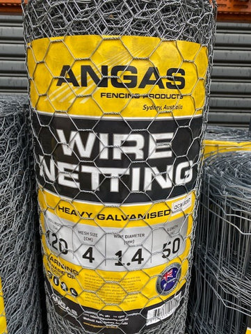ANGAS Wire Netting 120/40/1.4 50m