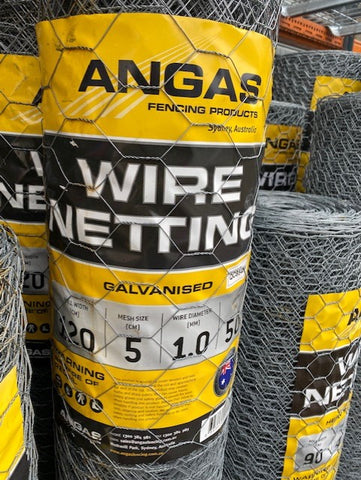 ANGAS Wire Netting 120/50/1.0 50m