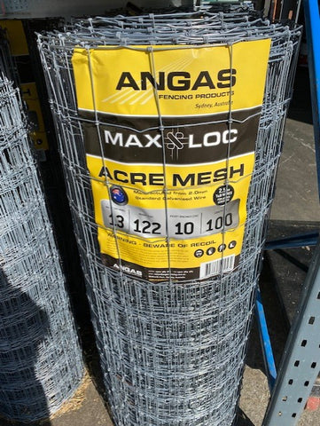 ANGAS MAX-LOC Acre Mesh 13/122/10 100m